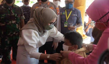 Vaksinasi Anak di Buton Resmi Dimulai