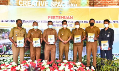 La Bakry Launching Peta Ketahanan dan Kerentanan Pangan Buton