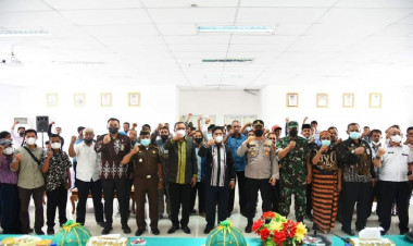 Pemda, Polres dan Cakades di Buton Teken Deklarasi Damai Pilkades Serentak