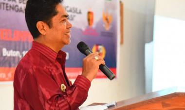Buka Pelatihan Wawasan Kebangsaan, Bupati Buton Ingin Pemuda Kembangkan Kapasitas Diri