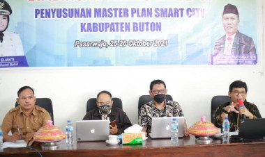 Lagi, Pemkab Buton Gelar Bimtek Penyusunan Master Plan Smart City