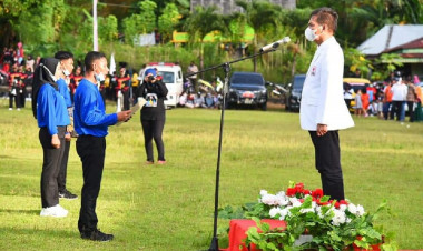 Kemah Bakti Kemanusiaan, Sekda Buton Harap PMI Berkontribusi untuk Daerah