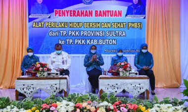 Tim Supervisi 10 Program PKK Sambangi Buton