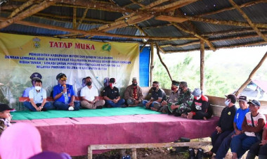 Pemda dan Kodim 1413 Buton Bahas Lokasi Pengembangan Gelar Satuan TNI AD