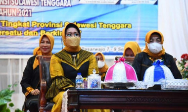 Jambore PKK Sultra Ditutup, Buton Juara I Lomba Pokja II