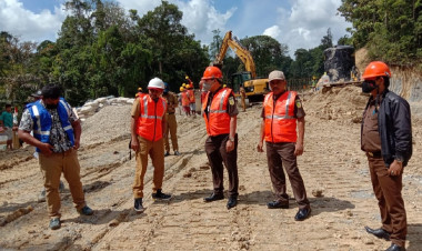 Progres Jauh dari Terget, Kejari Buton Monitoring Proyek Dana Pinjaman