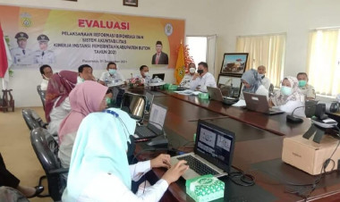 Pemkab Buton Mulai Evaluasi SAKIP dan Reformasi Birokrasi