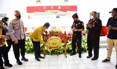Bupati Launching Aplikasi Buton Peduli Isoman