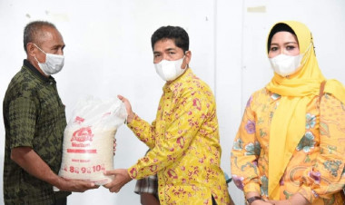Penyaluran Bantuan Beras Berakhir di Lasalimu Selatan