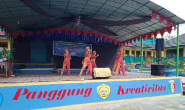 Siswa SMP di Baubau Ikuti Lomba Kreativitas Seni