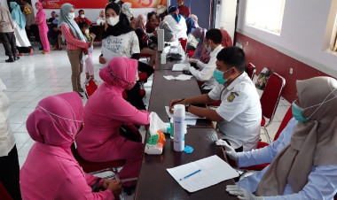 150 Anggota Keluarga Polri di Polres Buton Sudah Divaksin