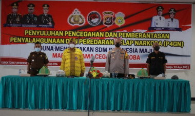 Polda Sultra Sosialisasi P4GN di Buton
