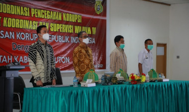 KPK RI Audiensi Penjegahan Korupsi dengan Pemkab Buton