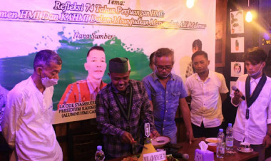 Peringati Milad HMI ke-74, HMI Insan Cita Pasarwajo Gelar Dialog Publik