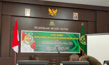 Kasi Intelijen Kejari Buton Berganti