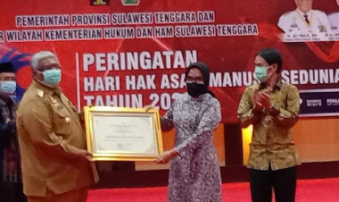 Kali Kelima, Buton Raih Penghargaan Kabupaten Peduli HAM