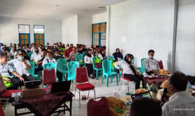 Kembangkan Sektor Pertanian, Distan Buton  Sosialisasi PLP2B