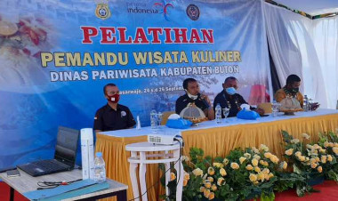 Dispar Buton Latih 40 Pemandu Wisata Kuliner