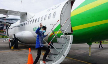 Citilink Launching Penerbangan  Baubau-Makassar