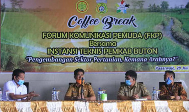 Pemkab Buton dan FKP Gagas Pengembangan Sektor Pertanian