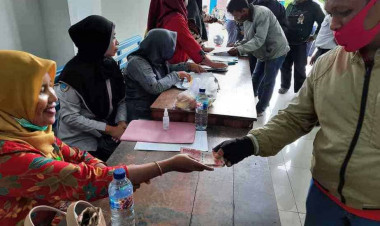 414 Tukang Ojek Terima BLT Corona