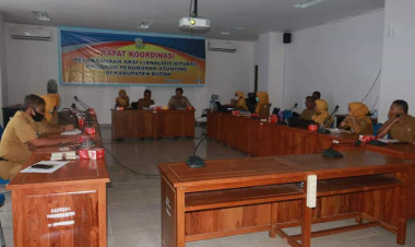 Tingkatkan Pencagahan Stunting, OPD Terkait Pemkab Buton Gelar Rapat Koordinasi