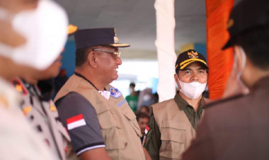 Bupati Buton Ikut Apel Siaga Bencana Alam di Baubau