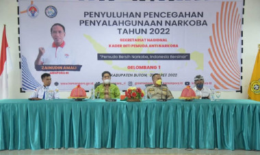 Bupati Buton Minta Masyarakat Berantas Narkoba