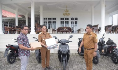 ASN Buton Mulai Pakai Motor Listrik sebagai Kendaraan Dinas