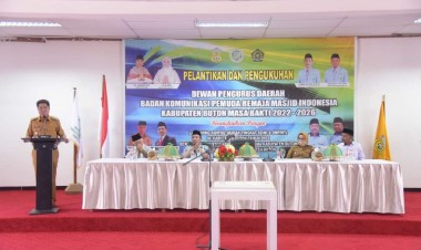 Pengurus BKPRMI Buton Masa Bakti 2022-2026 Resmi Dilantik