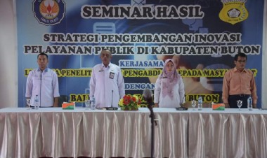 Gandeng Akademisi UHO, Pemkab Buton Gelar Seminar Strategi Pengembangan Layanan Publik