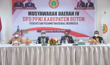 Musda IV PPNI, Bupati Buton Singgung Pengangkatan Honorer