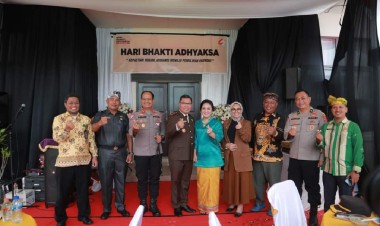 Hadiri Ramah Tamah HBA, Wabup Iis Elianti Ucap Begini ke Kajari Buton