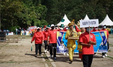 Wabup Buton Hadiri Pembukaan Jambore PKK
