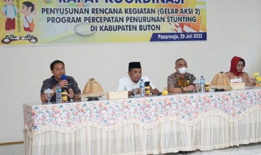 Pemkab Buton Gelas Aksi 2 Penanganan Stunting