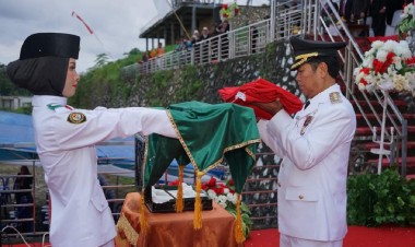 Nama-nama Pejabat Upacara Penurunan Bendera HUT-RI ke-77 di Buton, Mulai dari Inspektur Hingga Pembawa Baki