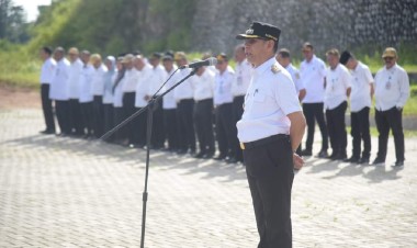 Tindak Lanjut Arahan Presiden, Pj Bupati Buton Gelar Apel Siaga Pengendalian Inflasi Daerah 