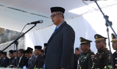 Sekda Buton Pimpin Upacara Hari Kesaktian Pancasila