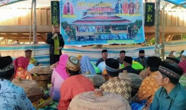 Baruga Adat Desa Warinta Dapat Perhatian Pj Bupati Buton