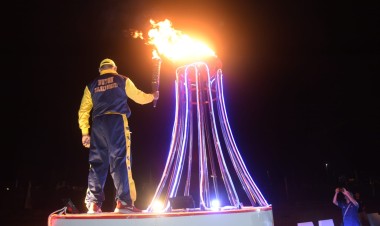 Spektakuler, Buton Sukses Gelar Opening Ceremony Porprov Sultra 2022