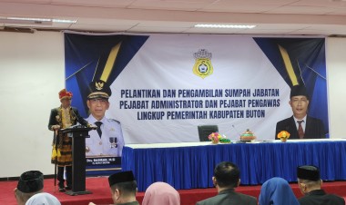 Sekda Ogah, Pj Bupati Buton Teken Sendiri Undangan Pelantikan