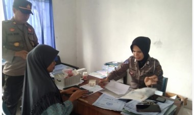 Polres Buton Sidak Kantor Samsat