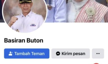 Akun Palsu Catut Nama Pj Bupati Buton