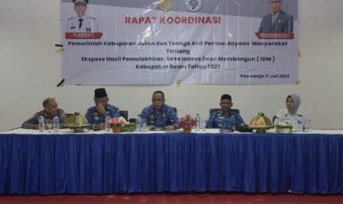 Indeks Desa Membangun Kabupaten Buton Meningkat Signifikan