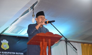 Pj Bupati Buton Ajak Jamaah Teladani Nabi Muhammad SAW