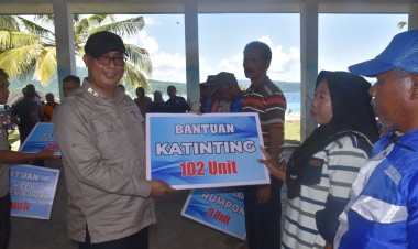 Ratusan Bantuan Tersalurkan, Nelayan Buton Menuju Sejahtera