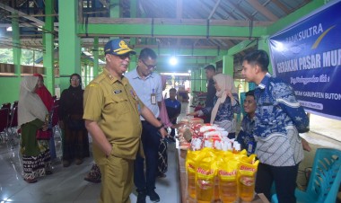Pemkab Buton Gelar Pasar Murah