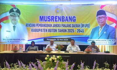  Pemkab Buton Rencanakan Pembangunan Daerah 2025-2045