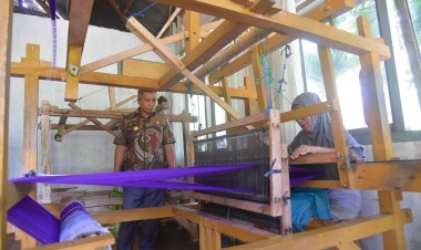 Kunker di Wabula, Pj Bupati Buton Tinjau Persiapan Lomba Desa