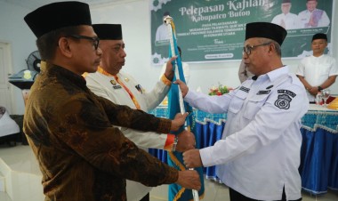 Kafilah Buton di MTQ XXX Sultra Resmi Diberangkatkan